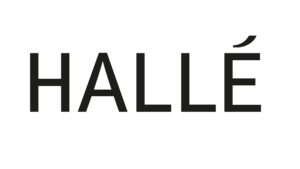 Logo for the Halle against a transparent background.